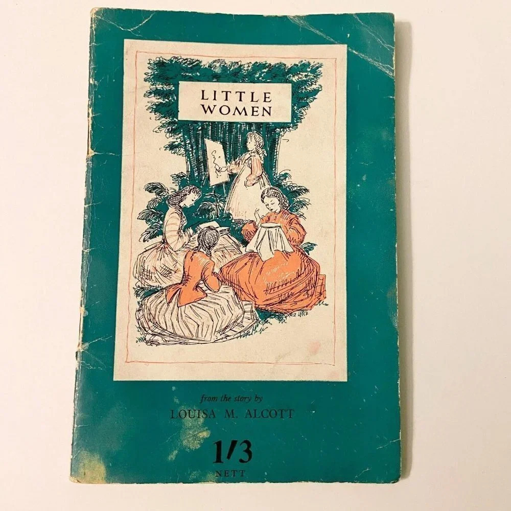 Vintage Little Women Booklet Retold by Mary Farrer Studley Press Paperback